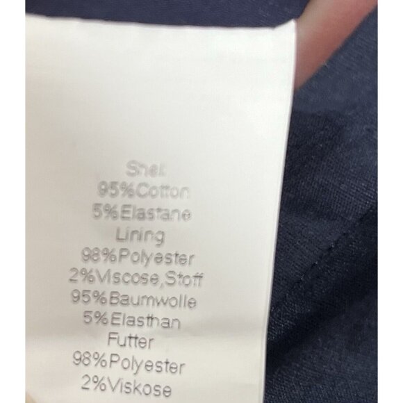 BELLE POQUE Women's Navy Elegant Retro Short Sleeve Romper 2XL NWT - Picture 3 of 6